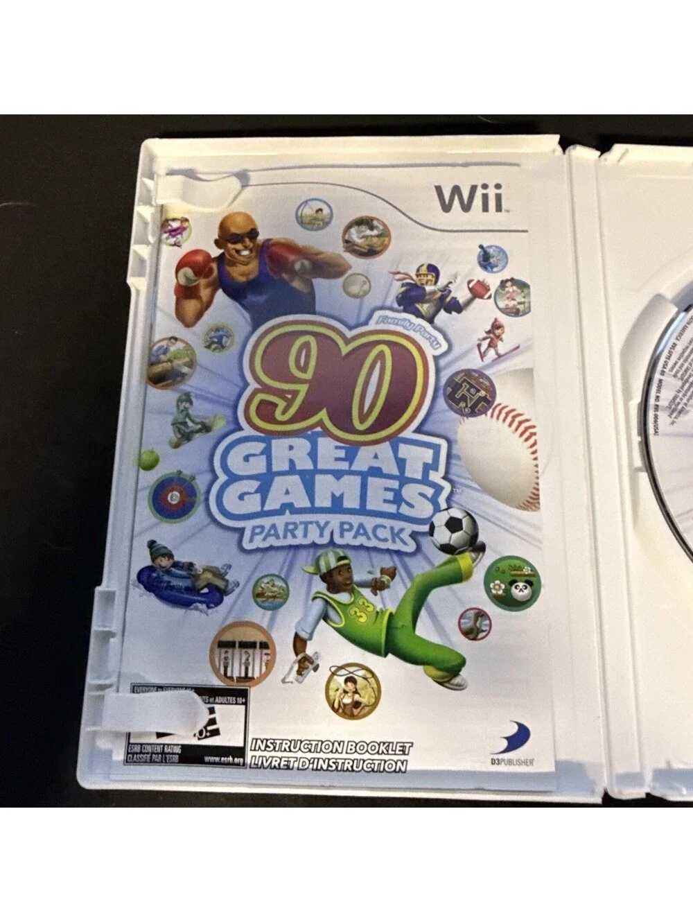 Family Party: 90 Great Games Party Pack - Nintendo Wii - Complete In Box CIB